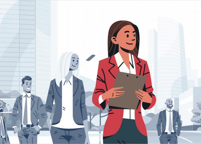 Mujeres en puestos de liderazgo